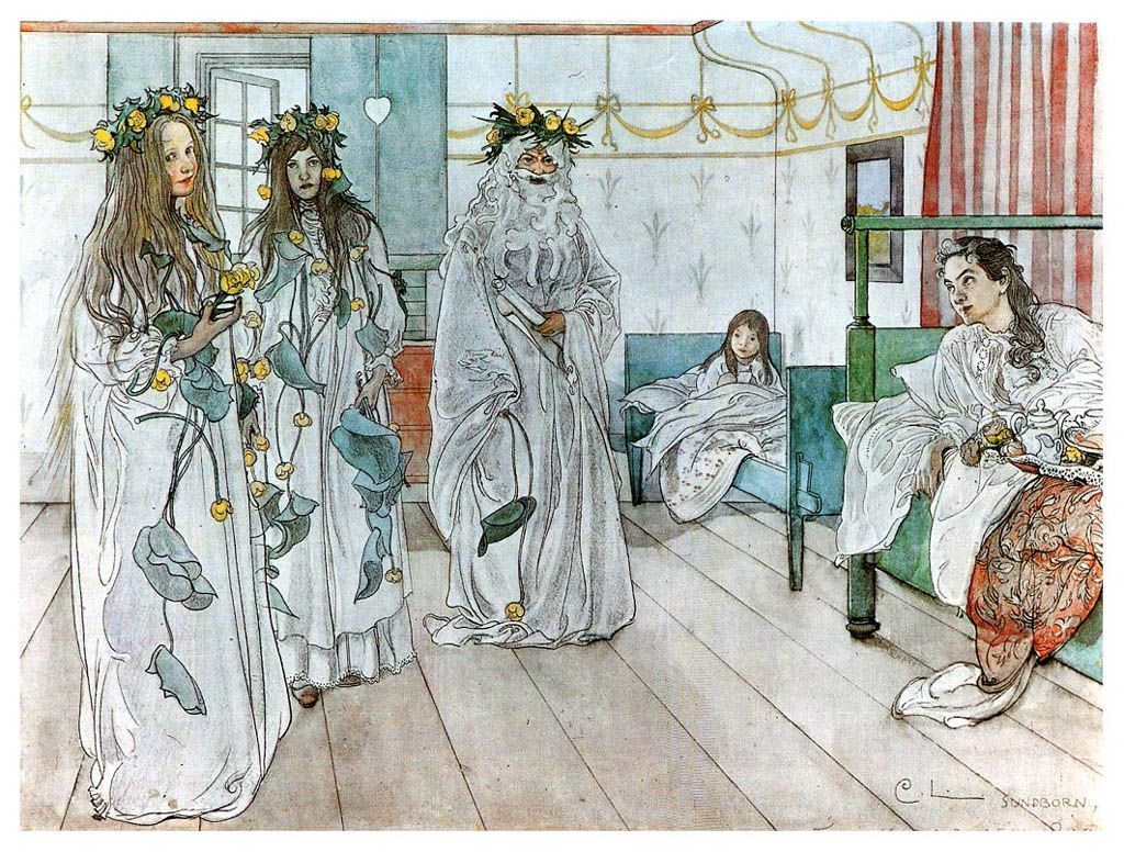 Dessins de Carl Larsson